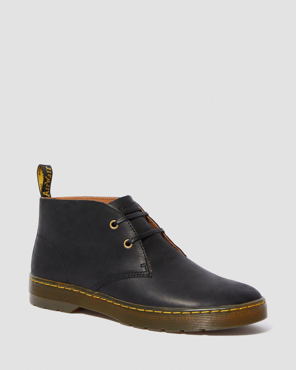 Dr Martens Cabrillo Wyoming Kožené Desert Topánky Panske ( Čierne ) SK 985-NWQIPK